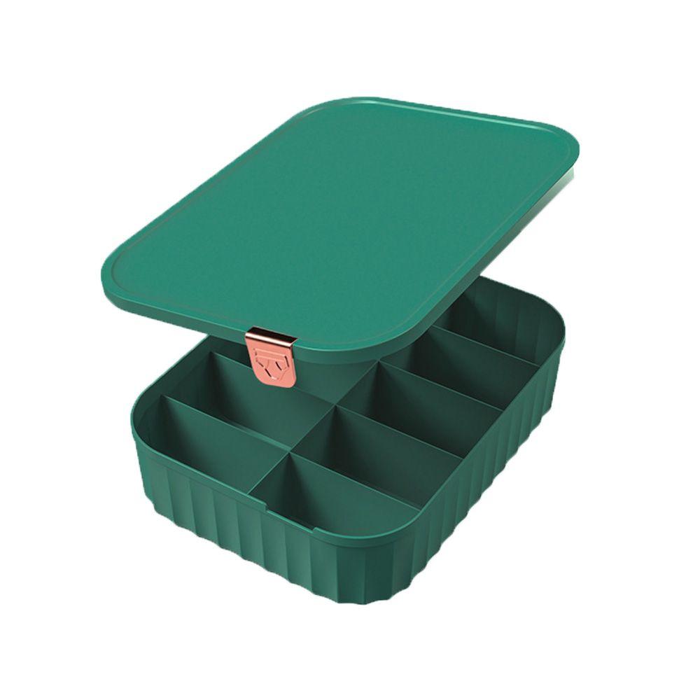 Home Lattice Plastic Container Storage Artifact Drawer Type Underwear Storage Box Organize Box