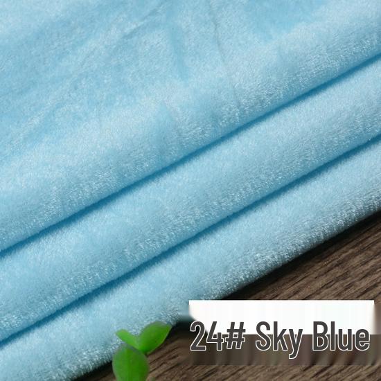 Jednobarwna tkanina aksamitna w kolorze złotym do zasłon scenicznych, obrusów, tkanin dekoracyjnych i projektów DIY