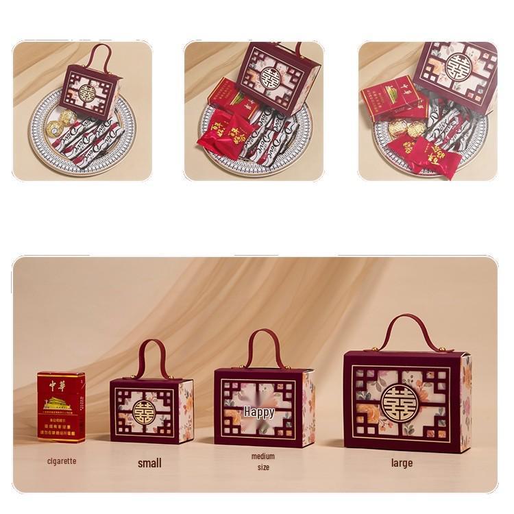 2025 Trendy Wedding Favor Boxes: Elegant Candy and Gift Packaging for Engagements.