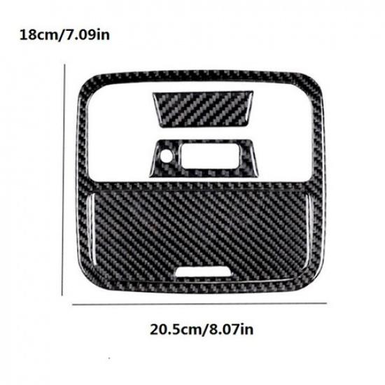 4Pcs For Honda Accord Sedan 03-07 Carbon Fiber Front Reading Light Panel Cover