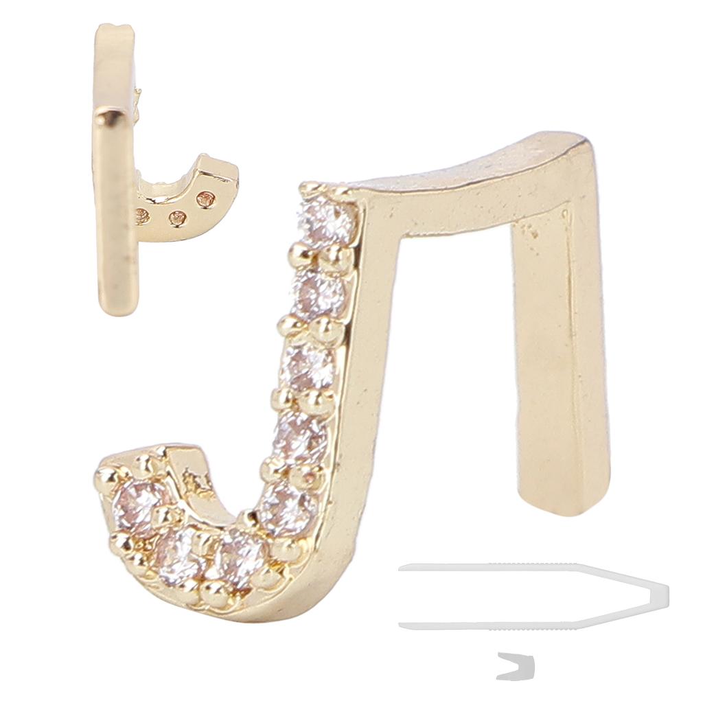 Capital Letter Hip Hop Tooth Removable Teeth Brace Decoration Teeth Accessory for Costume Party