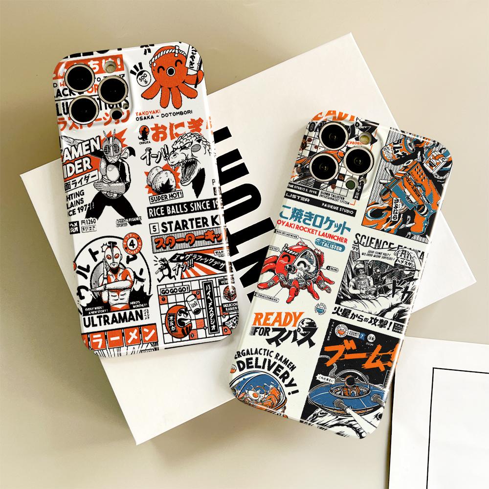 All-inclusive-Film-Telefonhülle Cartoon-Modedesign Hartschalen-Vollschutzhülle für die Kamera für iPhone Samsung Xiaomi Poco Redmi Huawei Honor