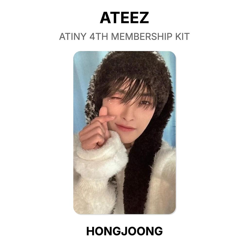ATEEZ ATINY 4TH MEMBERSHIP KIT Official Photocard