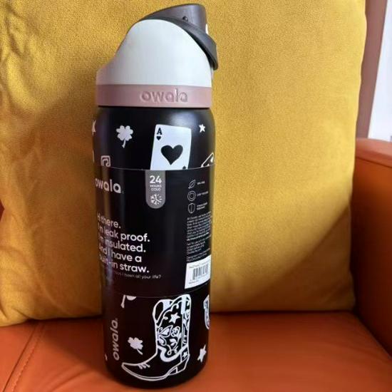 Large Capacity Stainless Steel Vacuum Insulated Fruit Cup & Sports Bottle