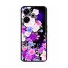 For Xiaomi Redmi 13 Case Cute Flower Cat Painted Soft Silicone TPU Back Cover For Redmi 13 4G redmi13 2024 Phone Cases Shells