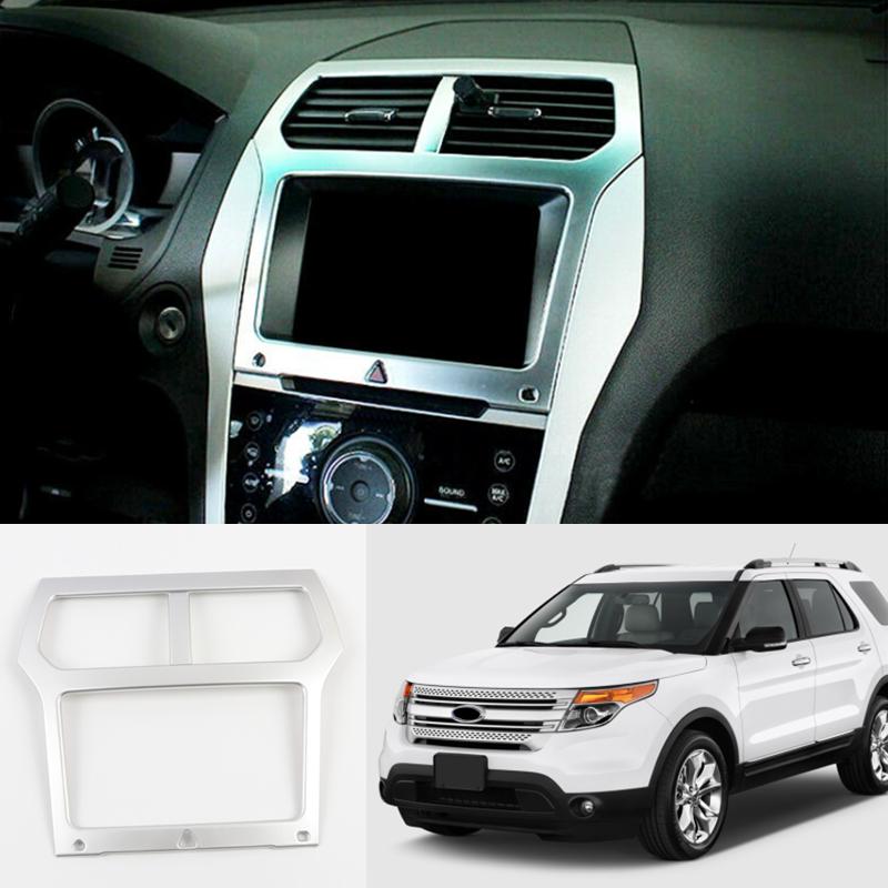 

Car Accessories for Ford Explorer 2011 2012 2013 2014 2015 Interior Matte Dashboard Console Navigation Panel Trim