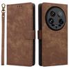 For Xiaomi 14 Ultra Phone Case with Hand Strap PU Leather RFID Blocking Wallet Cover