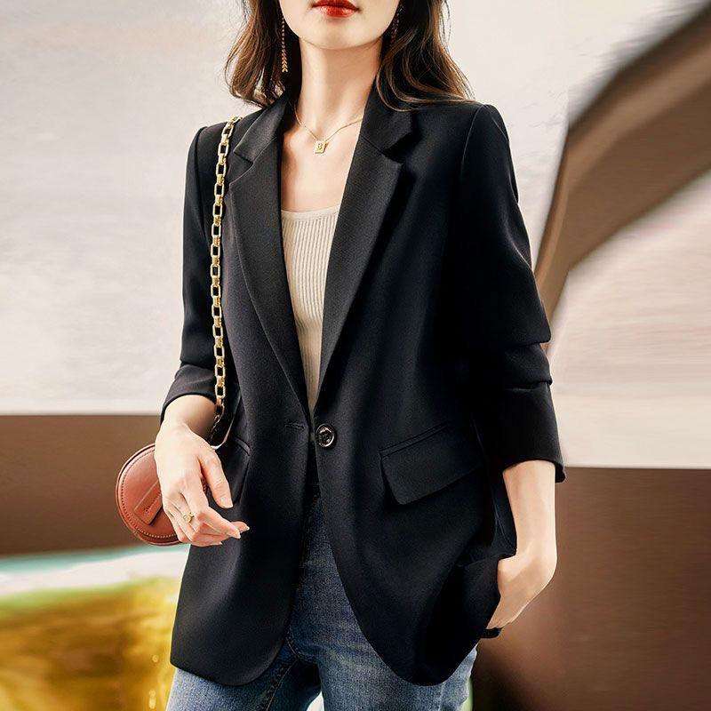 Veste blazer décontractée et élégante EastRogue pour femme, parfaite pour le printemps et l'automne