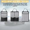 Mandark Car Trunk Organizer, Detachable Vehicle Seatback Hanging Storage Container With Zippers, Large Capacity Waterproof Auto Seat Back Trunk Bag