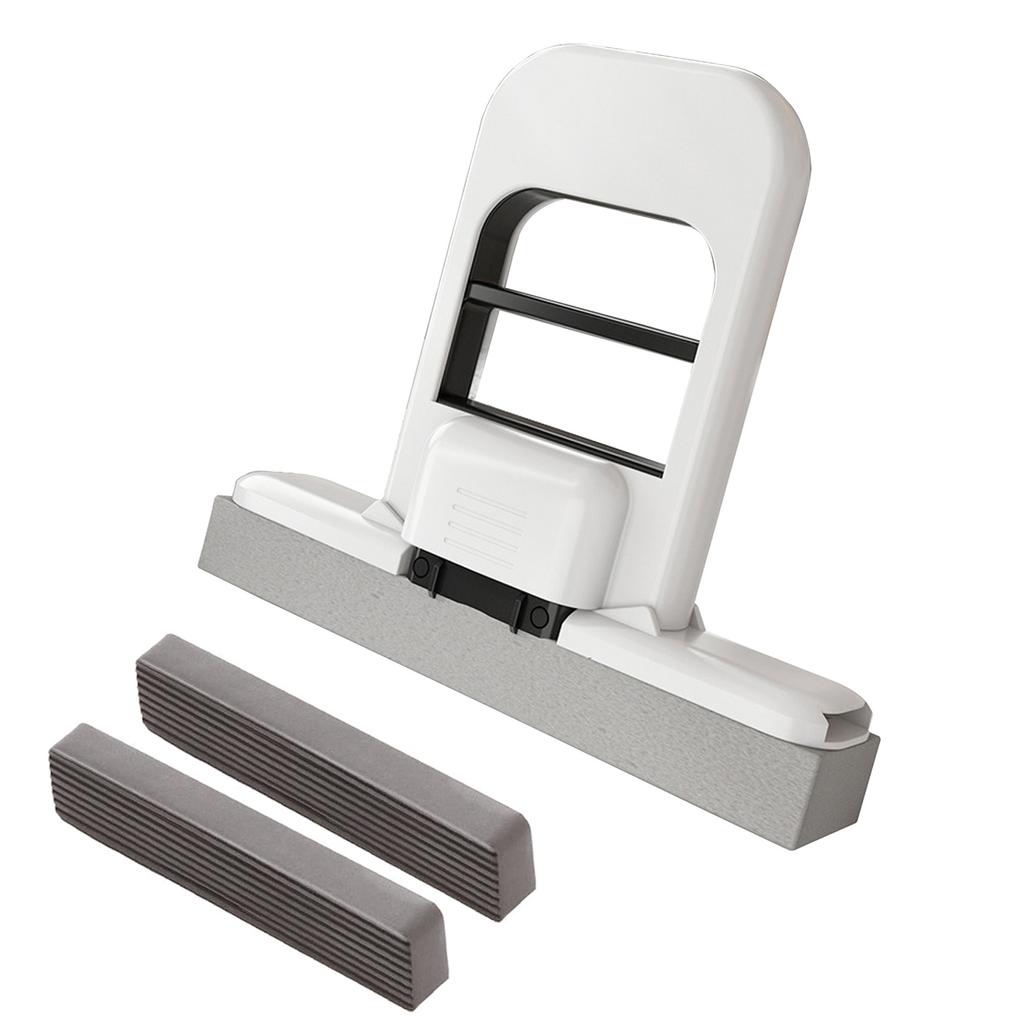Compact Foldable Mini Desktop Mop For Quick Cleanup Absorbent PVA Sponge Safe On Glass And Mirror Handheld Cleaning Tool