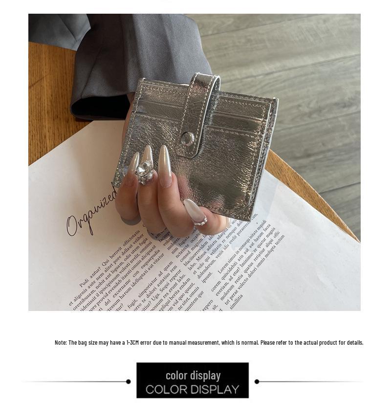 Exquisite 2025 Genuine Leather Women's Anti-Magnetic Card Holder, Slim & High-End Design.