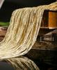 Korean-Style Silver Silk Partition Curtain, 1m X 2m, for Door, Porch, Living Room, or Bedroom.
