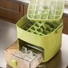 Ice Cubes Tray with Lid and Bin Ice Tray Easy Release Ice Maker for Drinks Whiskey Beer Cocktail Coffee