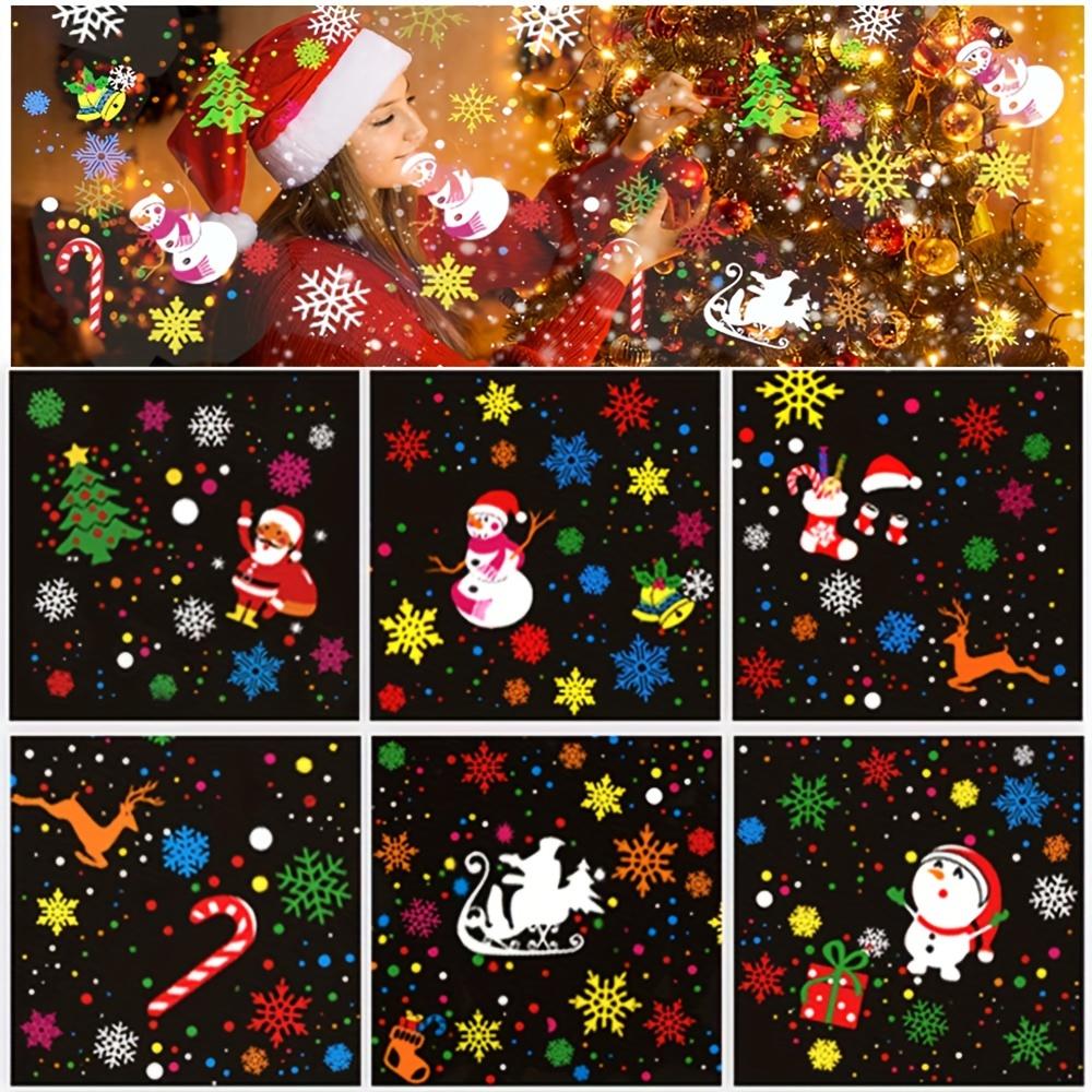 USB Christmas Projection Light Rotatable Dynamic Astronaut Projector Night Lights for New Year Party Decor