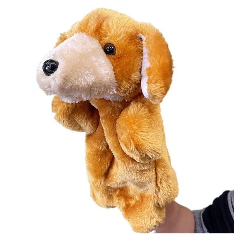 25cm Kawaii Zviera Panda Papagáj Líška Koala Plyšová Bábka Ruky Vzdelávacie Hračky Pre Rodinnú Hru Čas Bábika