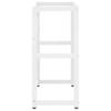 Bathroom Vanity Stand White 59 x 38 x 83 cm Iron