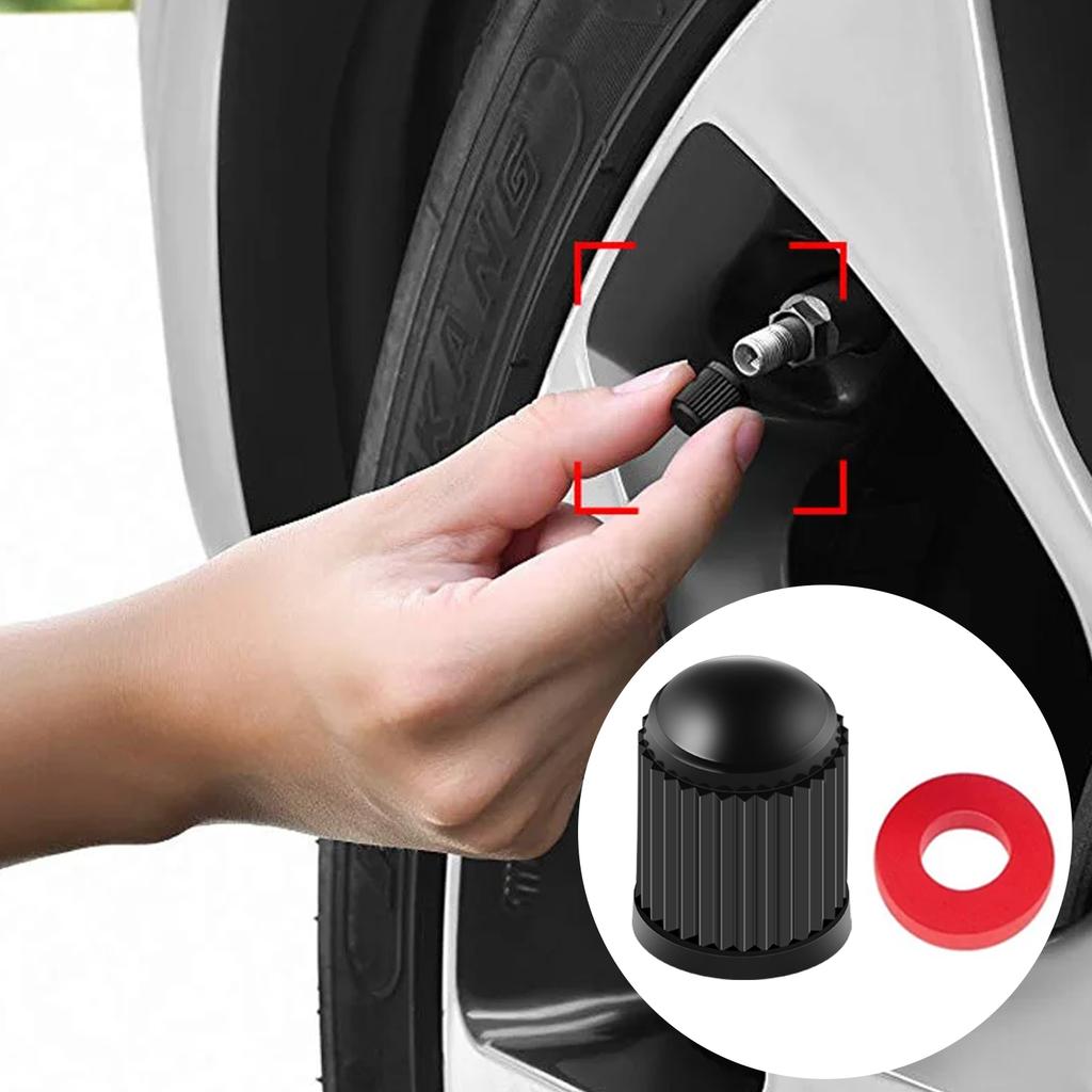 20 szt. Kapsle na wentyle kół samochodowych, motocyklowych, rowerowych bez gumowych pierścieni