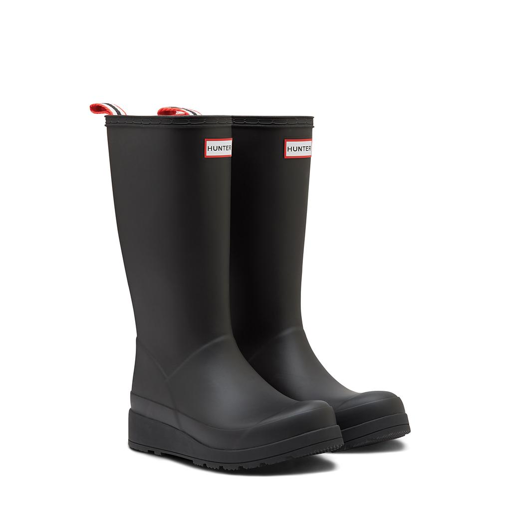 Hunter [Women] Original Play Tall Rain Boots - Black Wft2007Rmablk