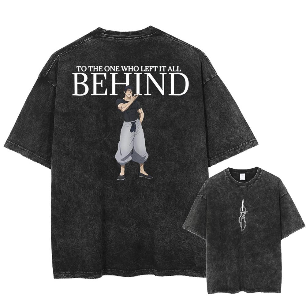 Men Women Vintage Oversize Washed Tee Unisex Harajuku Streetwear Anime Print T-Shirt Summer Short Sleeve Casual Cotton Tshirt