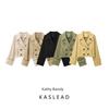 Kaslead New Arrival Women's Clothing Fashion Style Fashion Trench Coat Short Jacket 3046242