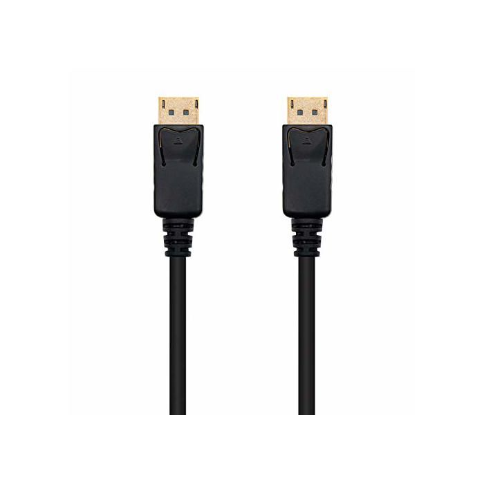Câble DisplayPort - Nano Cable - 1 m - Noir - Mâle à mâle - Compatible moniteur - RoHS - ABS - Garantie 2 ans