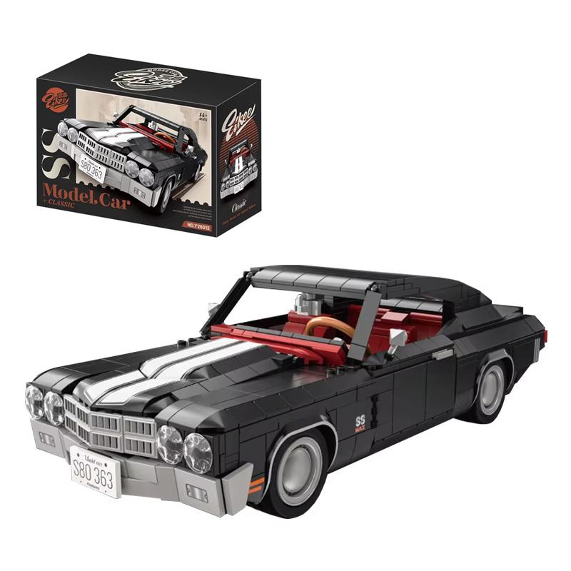 1038PCS Classic Model Car Building Blokcs