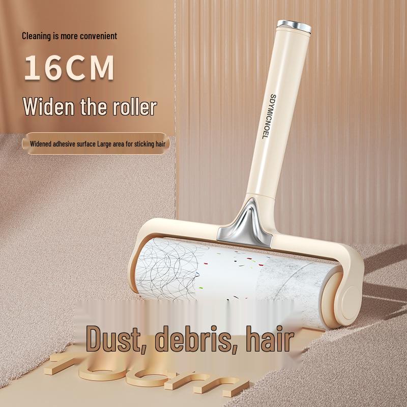 Neuling-Spezial: Fusselrolle mit langem Griff für Bett & Katzenhaare