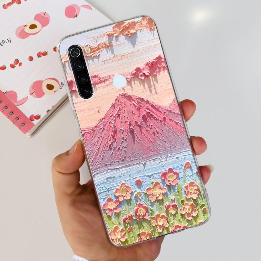 For Cover Xiaomi Redmi Note 8T Note 8 2021 Case Popular Marble Clear Silicone Soft Funda For Xiaomi Redmi Note 8 Pro Note8 Coque
