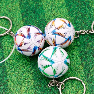 Llavero con colgante de recuerdo de fútbol deportivo para hombres y fanáticos del fútbol