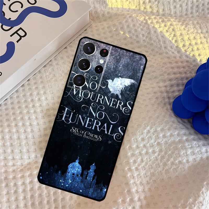 Six Of Crows Phone Case For Samsung Galaxy S25 Ultra S9 S10 S20 S22 S21 S23 FE S24 Plus Portector Cover