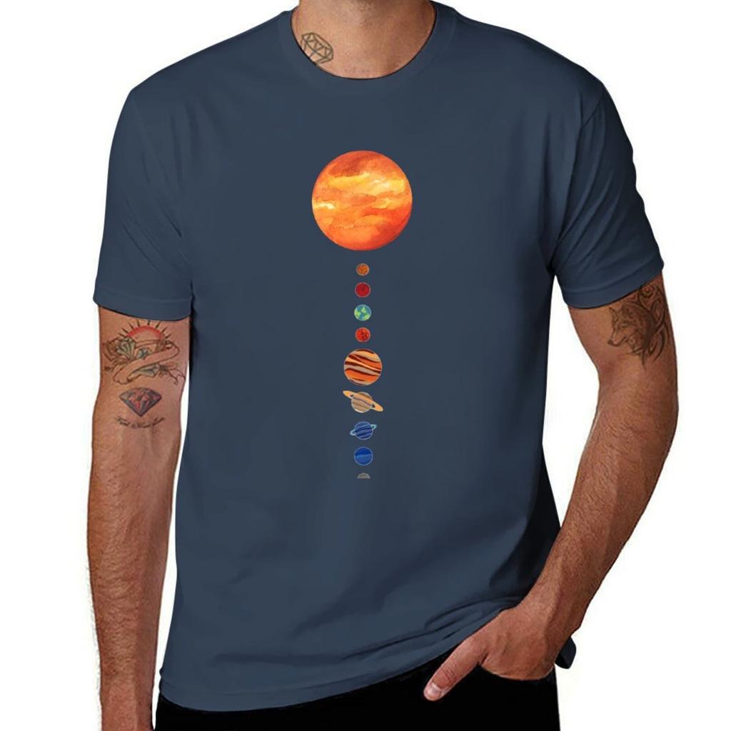 Planet Of Solar System Tshirt Christmas Theme Tee Top