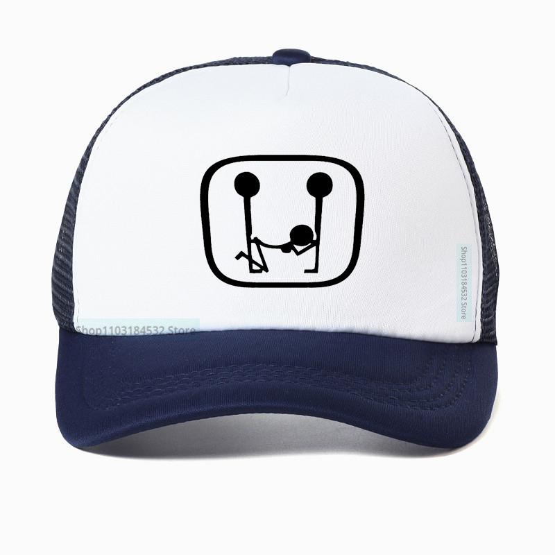 On The Car I Had A Hangover Print Baseball Cap Unisex Cool Summer Outdoor Mesh Breathable Adjustable Trucker Hat