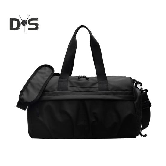 Small Duffel Bag for Sports Gym Bag with Shoe And Wet Clothes Compartment Waterproof Carry-on Travel Bag for Women And Men Weekend Getaway