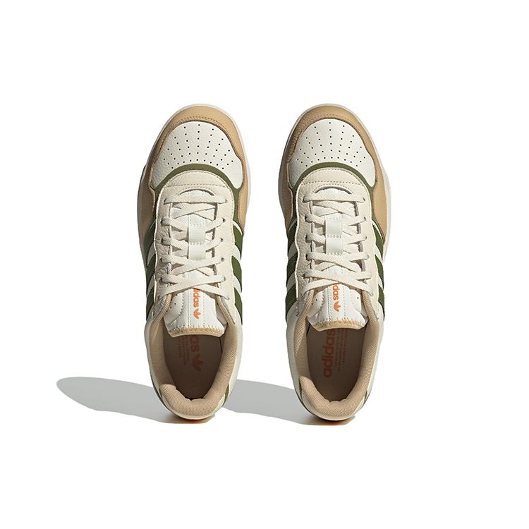 Adidas Originals Courtic Comfortable Non-Slip Low-Top Skate Shoes Unisex Sneakers Light-Green ID0567