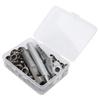 100pcs Clothing Grommets Grommet Eyelet Kit Plastic Storage Box Hole Punch Tool  For DIY Projects
