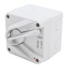 Enclosed Motor Disconnect Switch 2P 20A IP65 Water Proof Heavy Duty Safety Isolation Switch