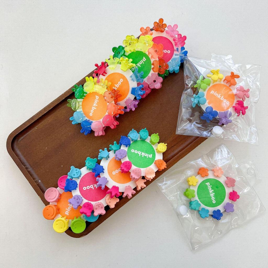 Smiley Face Cherry Hair Claw Clip for Girls