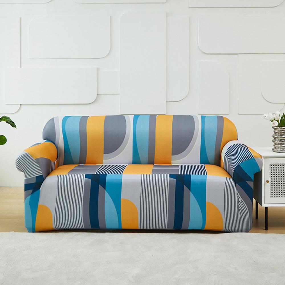 Elastic Sofa Slipcover Full Coverage Non Slip Stretchable Sofa Protector for Home Decor