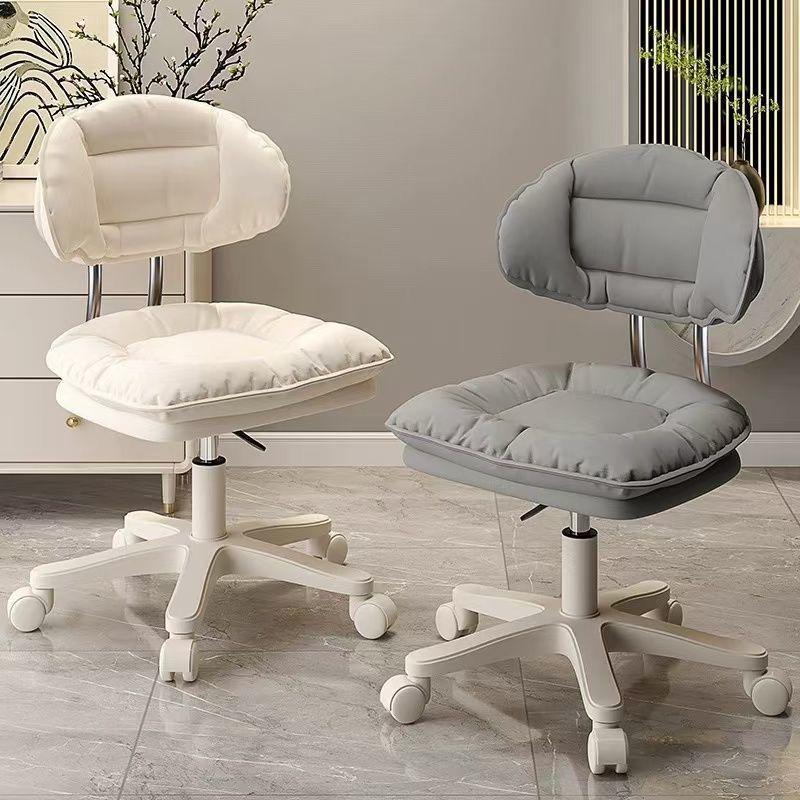 Reliable Beauty Stool Swivel Recliner with Casters for Home and Makeup