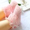 0-12M Newborn Baby Lace Socks Bow Princess Socks Girls Infant Spring and Autumn Baby Cotton Socks Girls Breathable Ruffled Socks