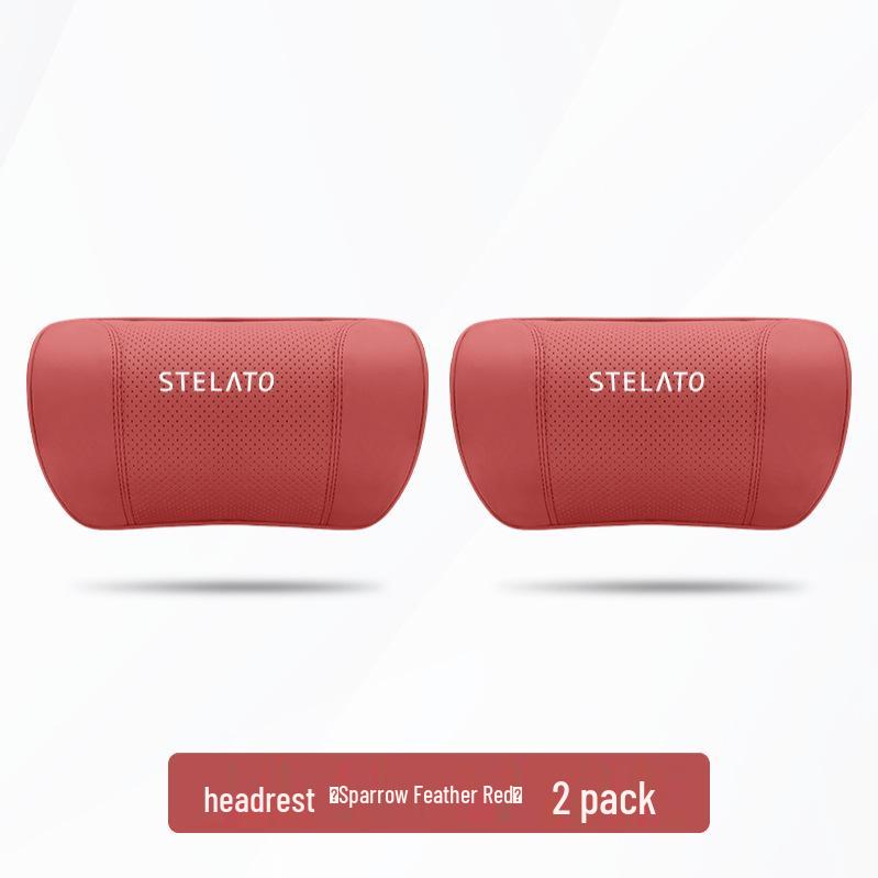 Xiangjie S9 Car All-Season Headrest and Suede Neck & Waist Support Pillow