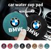 For BMW 1 Se E88 Sheepskin Car Coaster Water Cup Bottle Holder Anti-slip Pad Mat For BMW X3 X5 M5 M3 E46 E90 E60 F10 E39 F30 E36 G30 E87 E70