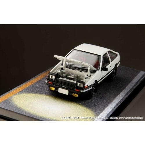 Hobby Japan HJ64 1/64 Scale Toyota Sprinter Trueno (AE86) / Initial D Engine Model with Keisuke Takahashi, Finished Product HJ641052DA