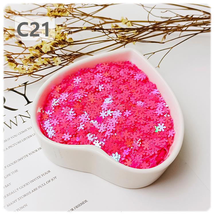 

YALEDUO Snowflake Nail Art Sequins and Decorative Pieces 20g