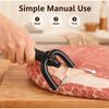 Handheld Meat Fat Trimmer Slicer Zirconia Ceramic Peeler Quick Cutter for Beef Pork Fruit Vegetable Durable Kitchen Cutlery Tool 4