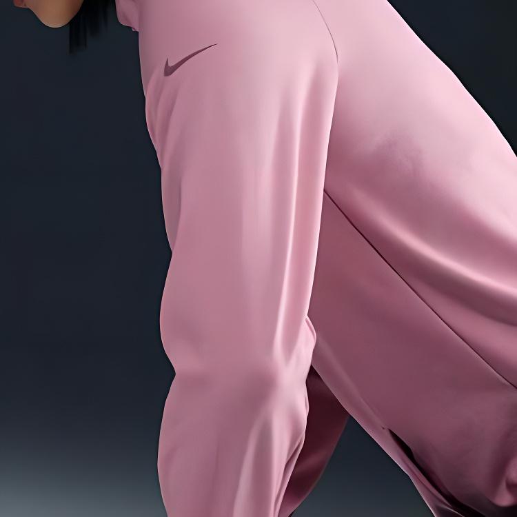 Nike Dri-Fit Dry-Fit Quick-Drying Comfortable Breathable Soft Long Sleeve Fitness Shirt Women Tops Pink FV7952-699
