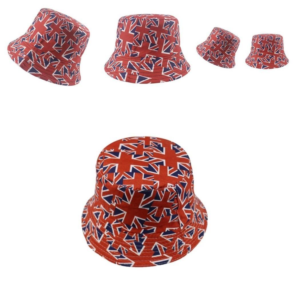 British Flag Reversible Bucket Hat Sun Protection For Outdoor Activities