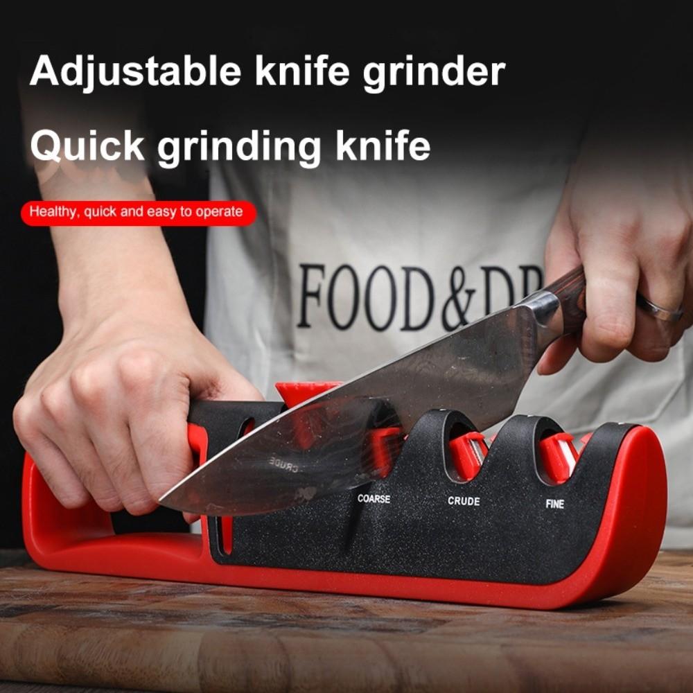 Coarse Fine Multifunctional Sharpener Stainless Steel Professional Sharpener  Cooking Accessories