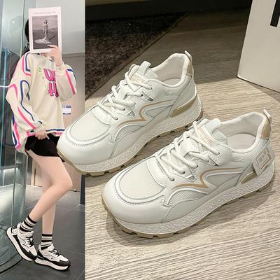 Buty Forrest Gump Damska Odzież Wierzchnia Wiosna Nowe Oddychające Siatkowe Buty Sportowe Platforma dla Studentów Muffin Buty Codzienne