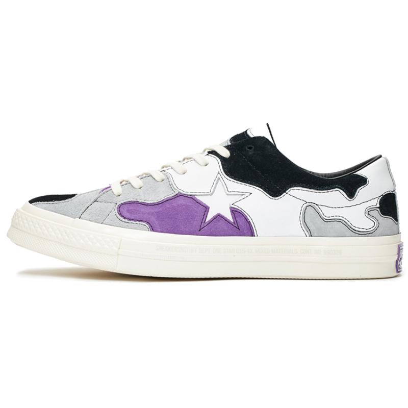 

Sneakersnstuff x Converse One Star Camo Vintage Casual Lightweight Low-top Skate Shoes Unisex Purple Camouflage 39